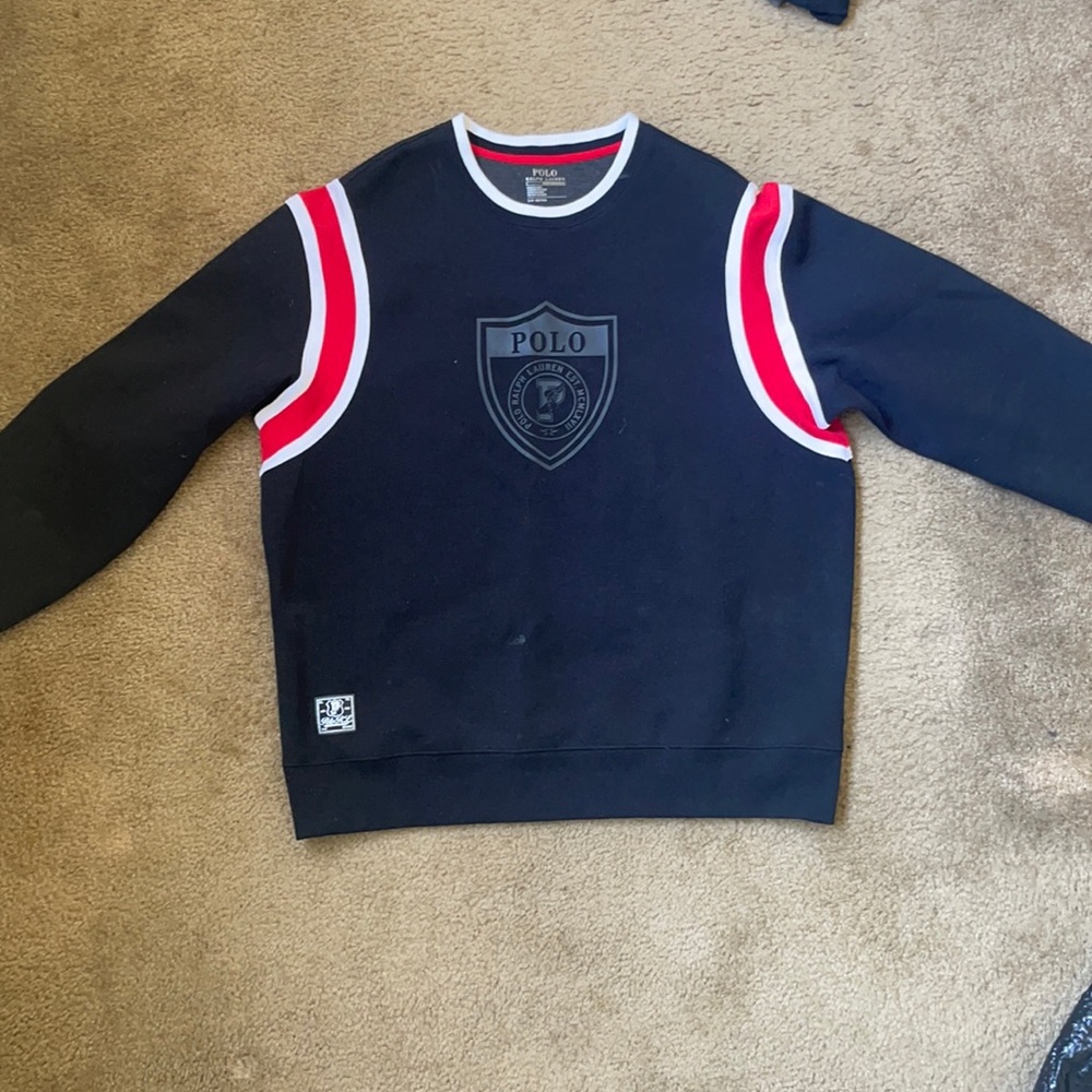 Large MENS RALPH LAUREN POLO PERFORMANCE SWEATSHIRT